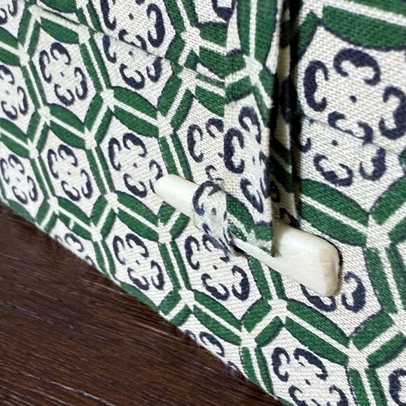 Vintage 2-Sided Hand Painted Marble Articles 4-panel Table Screen China Flowers - Picture 6 of 16